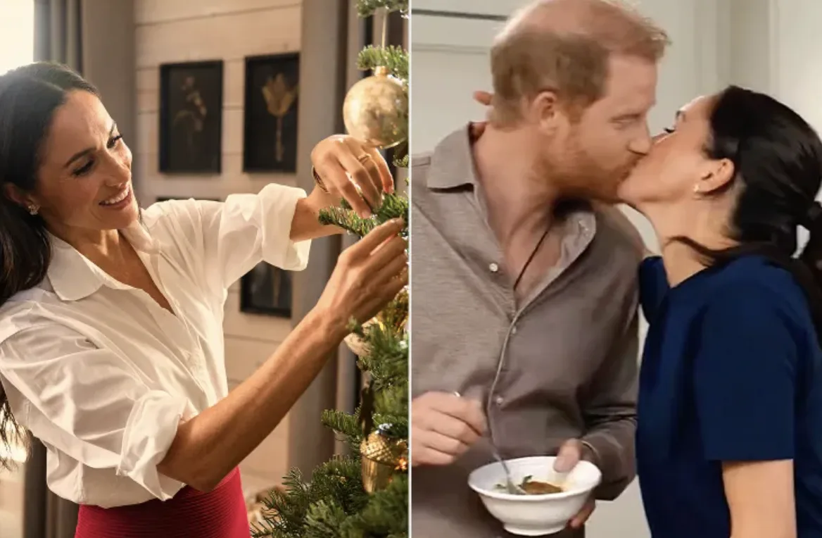 Meghan Markle’s Netflix Xmas Special: Prince Harry’s Cheeky Kiss Sparks Frenzy Ahead of December Launch