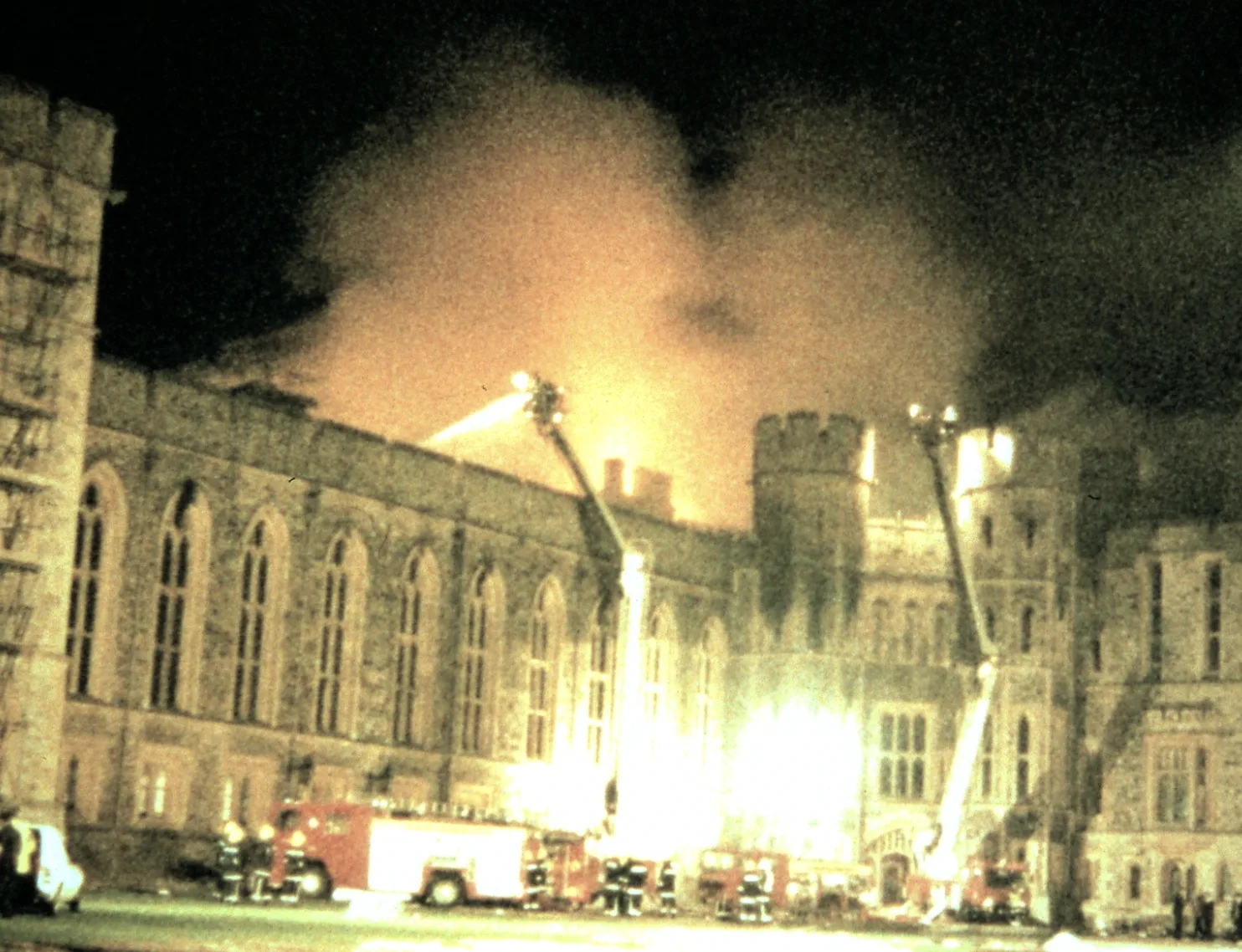 30 Years On: Firefighters Recall Heroic Battle Saving Windsor Castle from Total Blaze