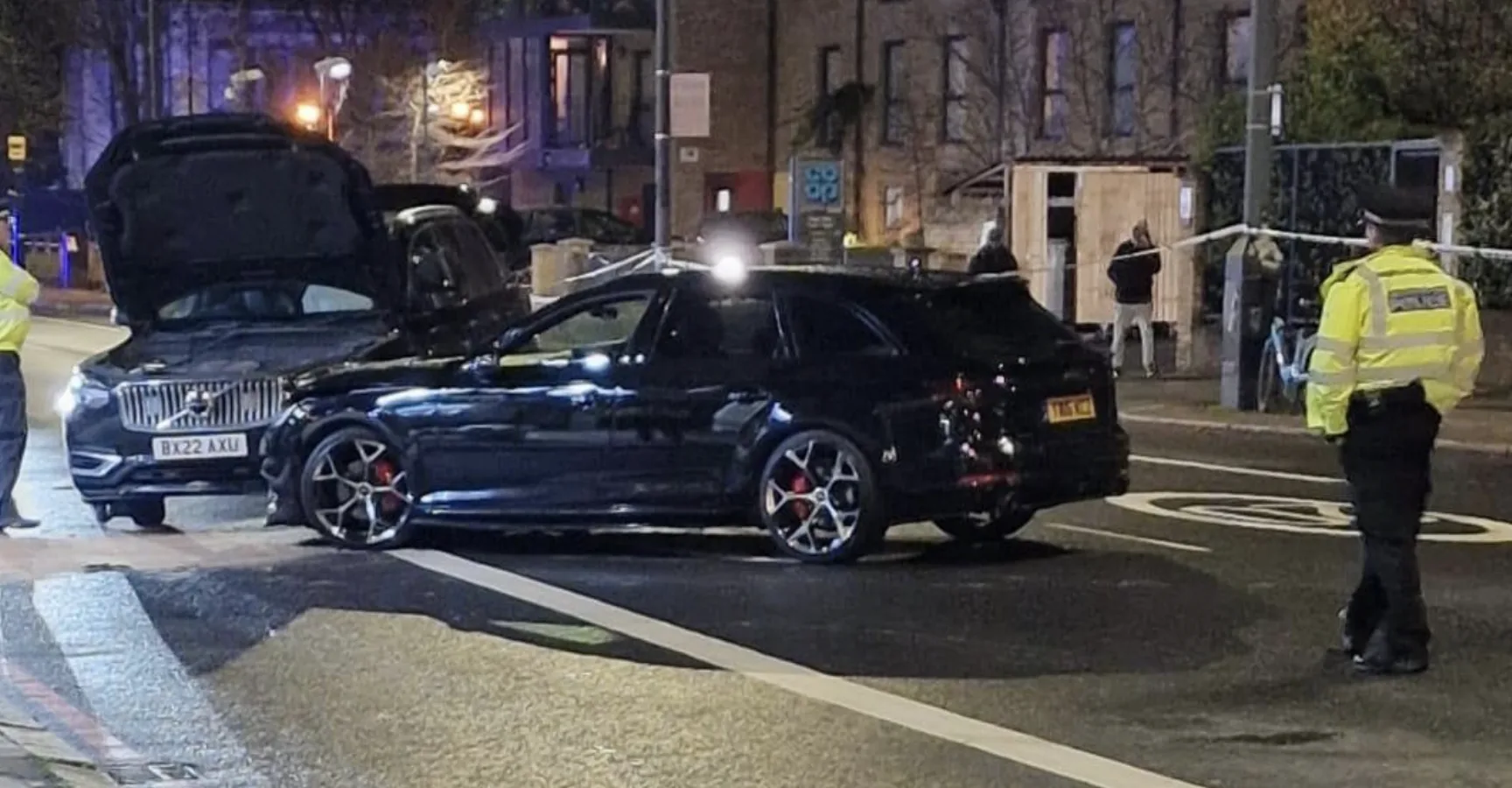Armed Robbery Chase Ends in Clapham with Police Collision in Brixton