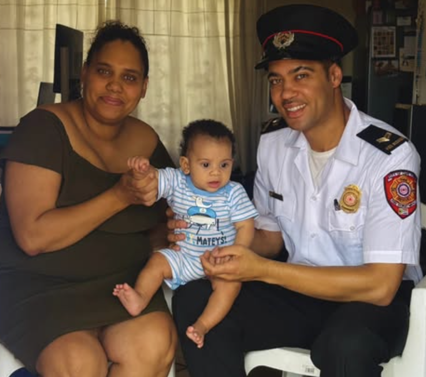 Brackenfell Firefighter Heroically Saves Baby Boy Choking on Medicine