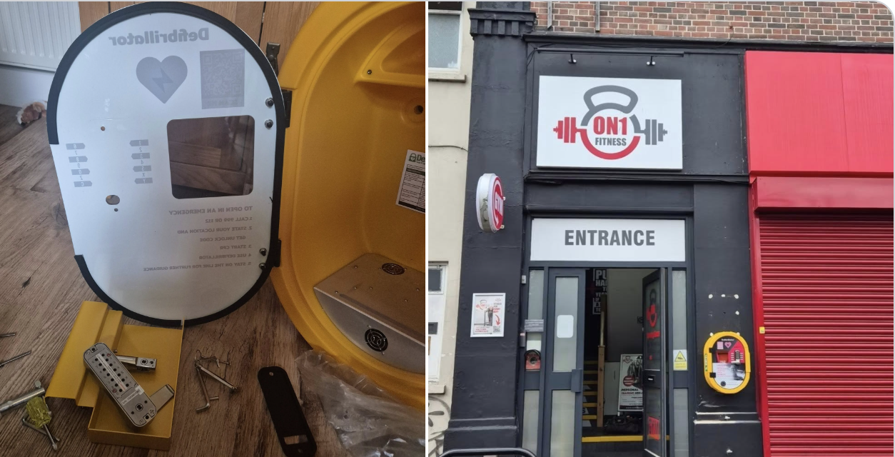 Shock and Outrage as Lifesaving Defibrillator Stolen in Morden