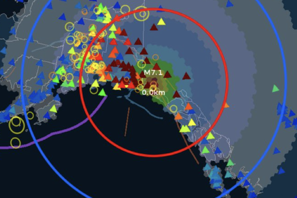Powerful 7.0 Quake Rocks Alaska-Canada Border Wilderness Powerful 7.0 Earthquake Shakes Remote Alaska-Canada Border