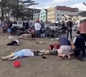 Chaos at Bondi Beach: Two Gunmen Open Fire Near Pavilion, Shots Hit Police and Crowd