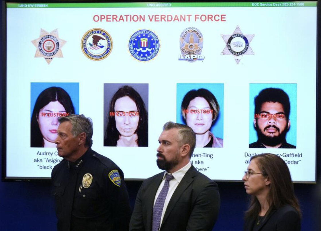 Four Arrested and Charged with Plotting Coordinated Bomb Attacks in Southern California