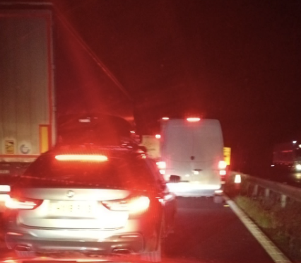 M20 Chaos: Three-Van Smash Closes Lane Near Ashford