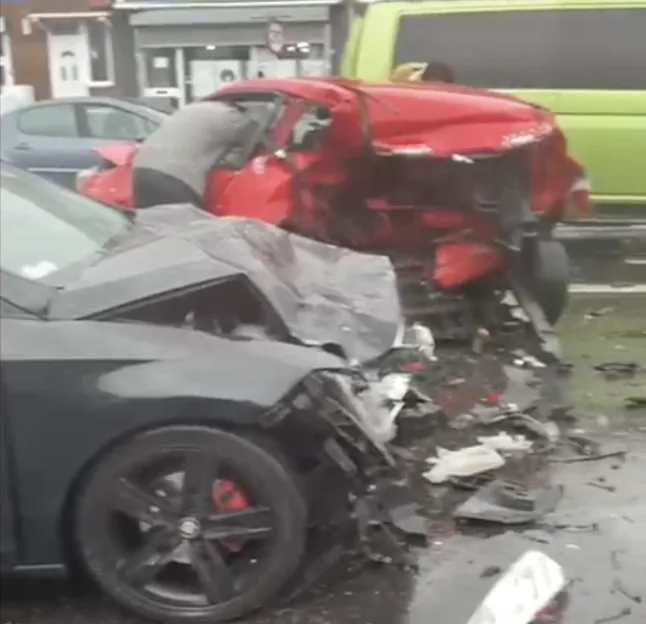 Nottingham Man Charged with Causing Death by Dangerous Driving After Horror Eight-Car Crash at Traffic Lights