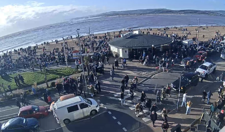 Emergency Alert: Budleigh Salterton Incident Halts Christmas Day Swims