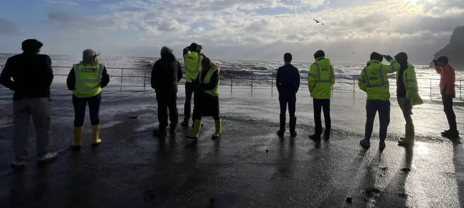 Teignmouth Boxing Day Swim CANCELLED After Lifeboat Called to Emergency at Budleigh Salterton