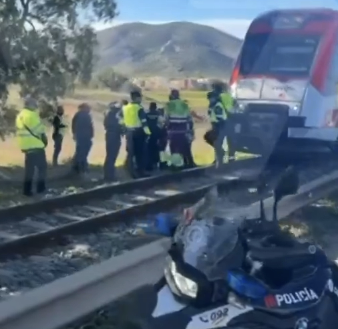 Train crashes into crane in Spain — another blow after deadly pile-ups