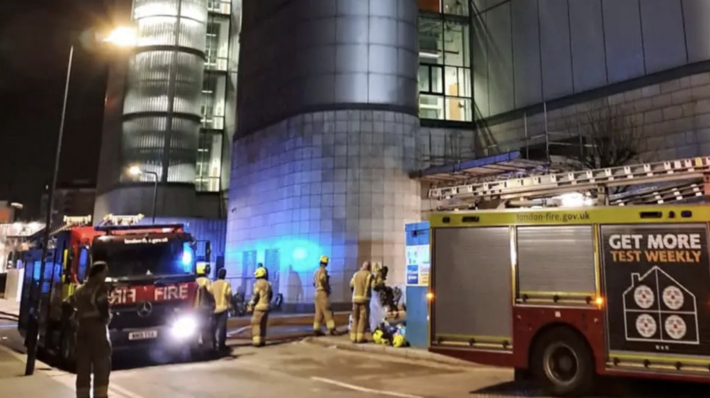 Massive Battery Blaze Hits East London Data Centre