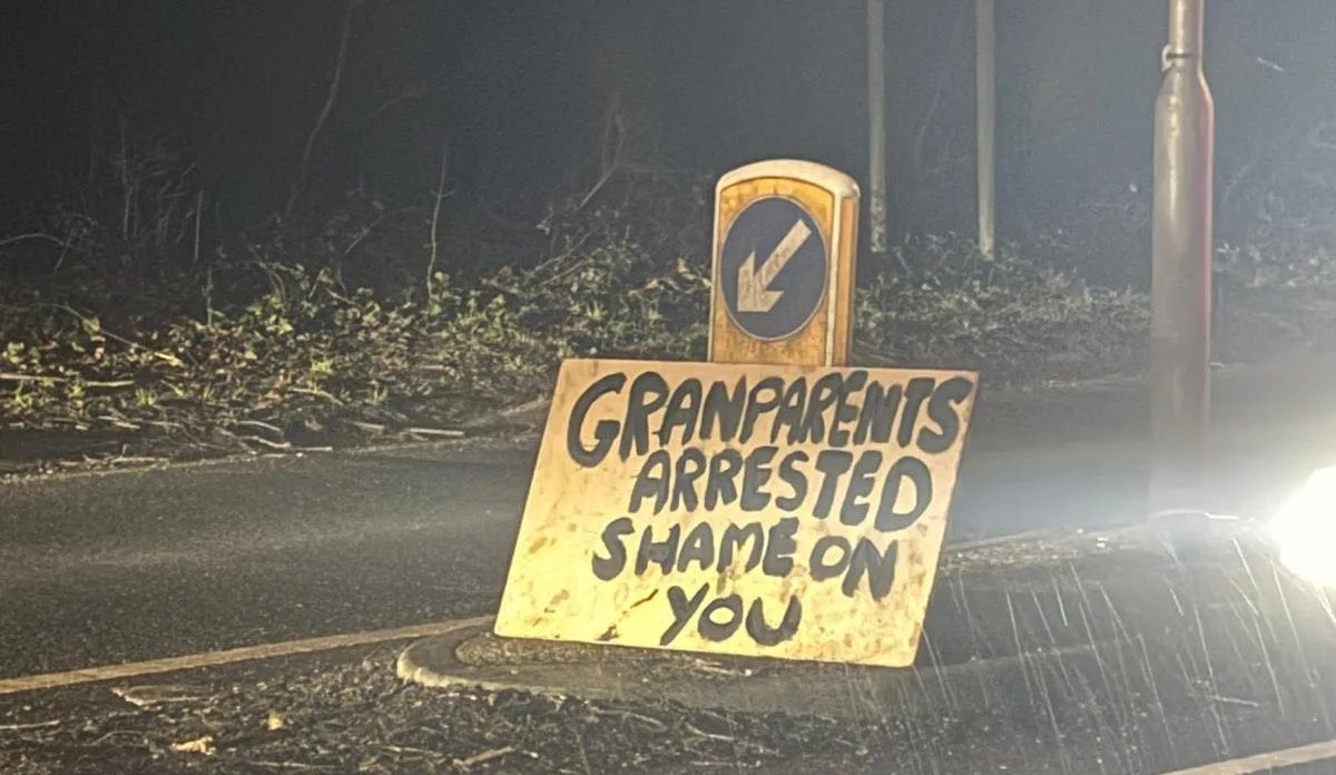 Three Arrested After Violence Erupts at Crowborough Asylum Camp Protest