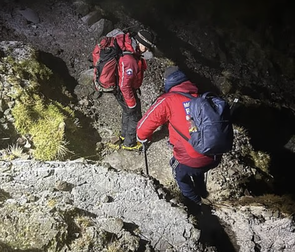Hunt Underway for Two Walkers Who Fled Hotel Without Paying After Gruelling Rescue