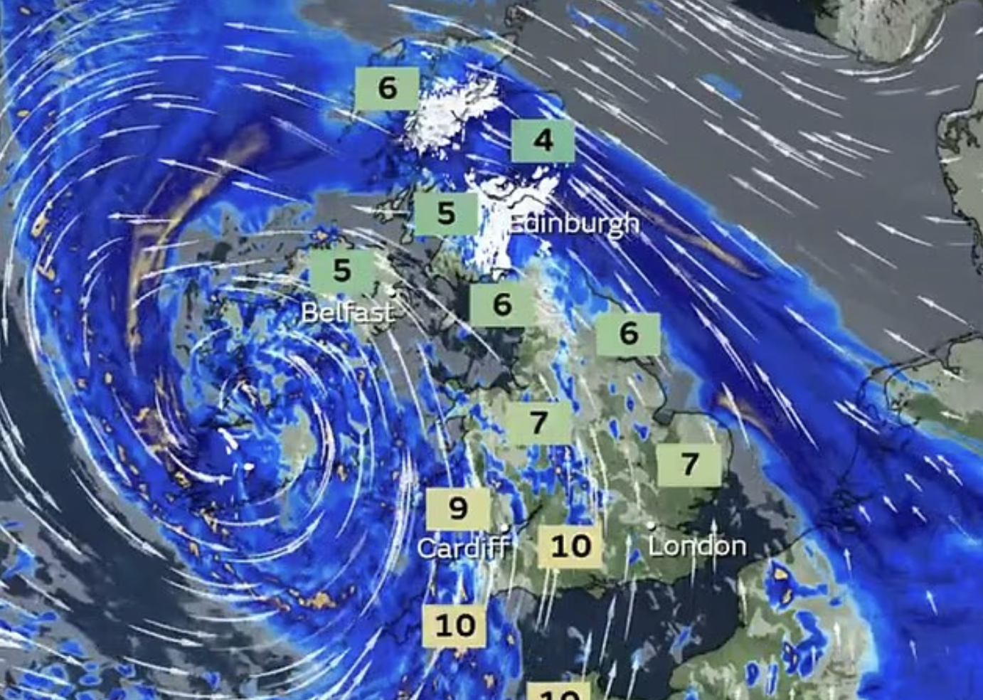 Storm Chandra Set to Slam Britain with 80mph Winds, Torrential Rain, and Snow