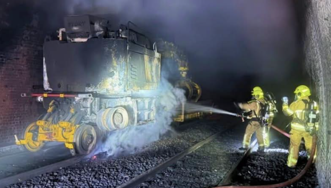 Weekend Tunnel Blaze Sparks Major Rail Chaos