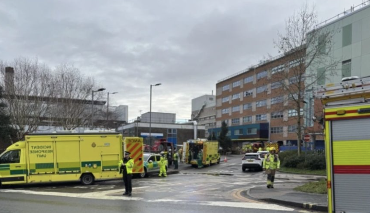 Major Fire Triggers Emergency at University Hospital Southampton