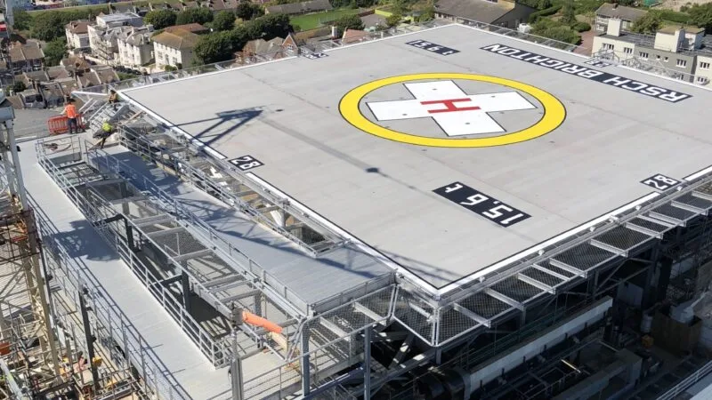 Brighton’s £15.5m Royal Sussex Hospital Helipad Set for Test Flights After 8-Year Delay