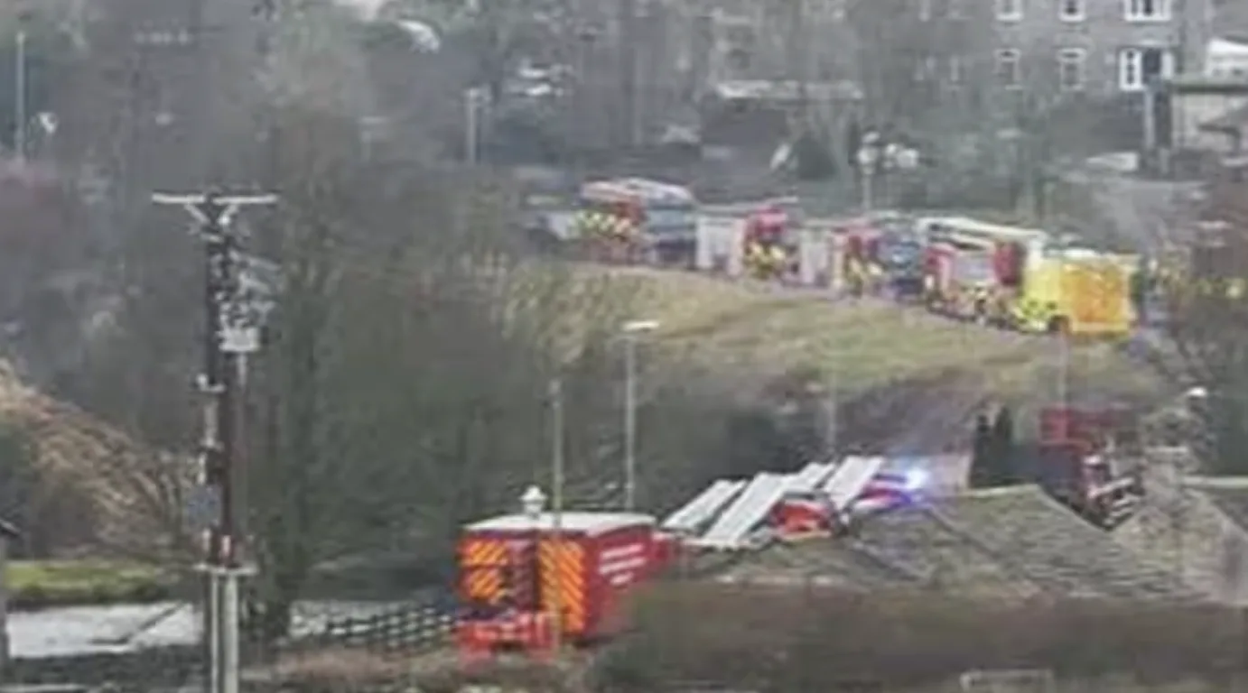 Light Aircraft Crashes Near Hollingworth Lake – Huge Emergency Response Underway