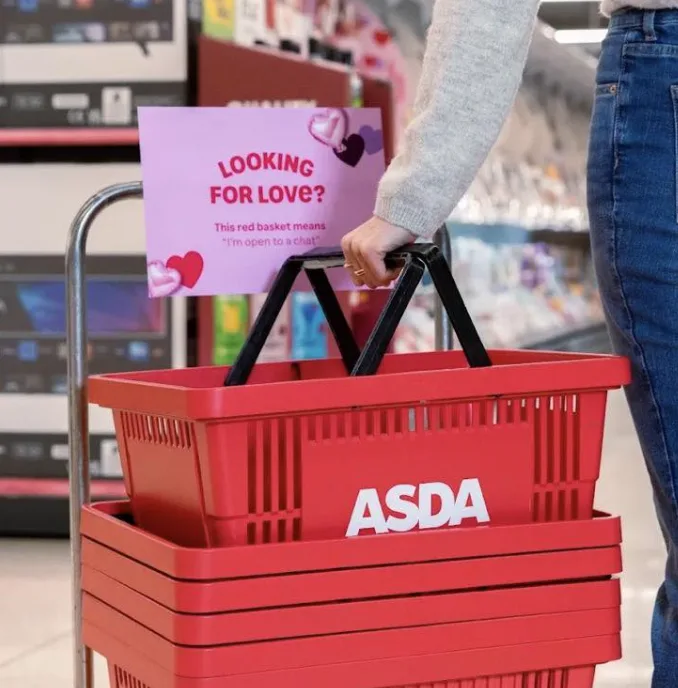 Asda’s Red Basket Dating Hack: Find Love in Aisles with New Supermarket Matchmaking Scheme