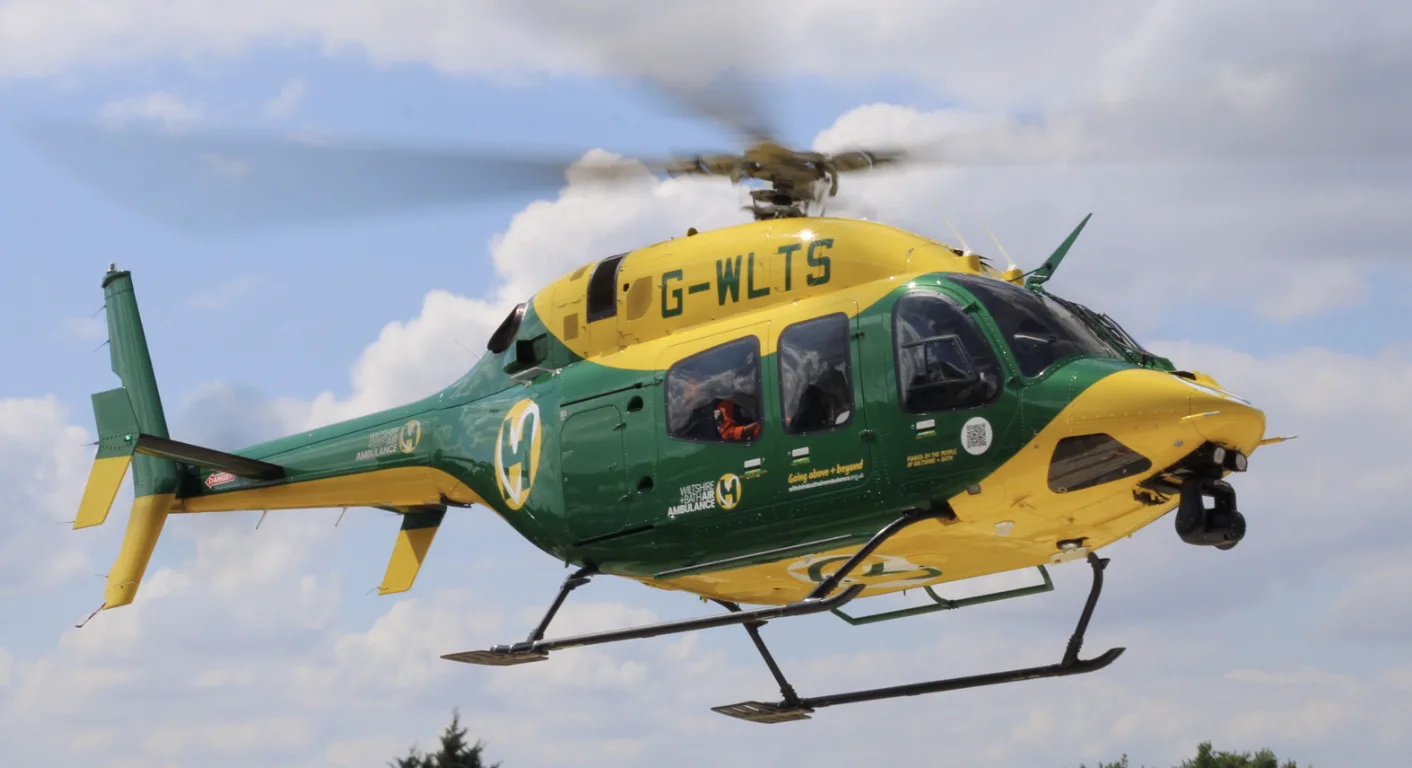 Air Ambulance Lands at West Swindon Link Centre Amid Asda Medical Emergency Chaos