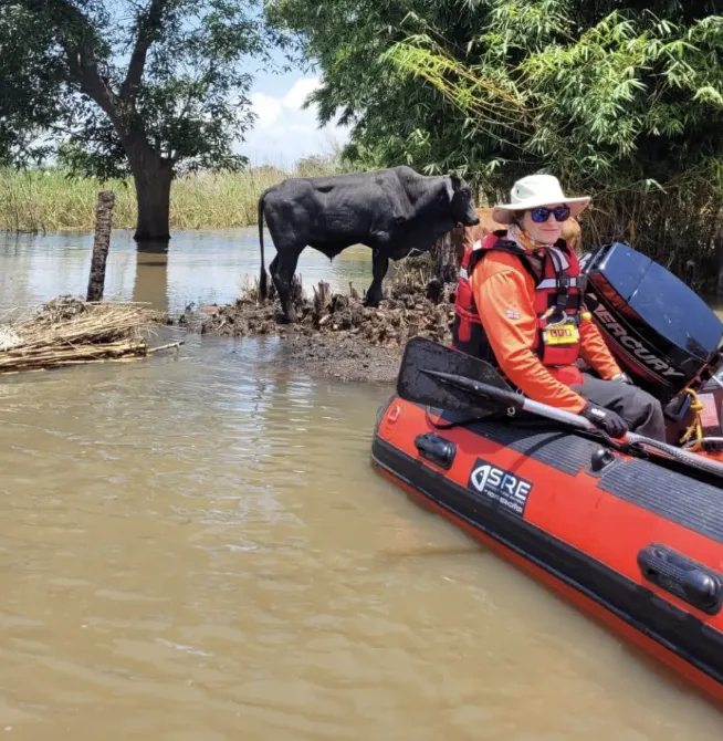 Croydon Firefighters Return Heroes After Saving 80 Lives in Mozambique Flood Disaster