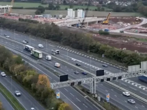Man Hospitalised After Stabbing on M6 Toll Coach as Police Arrest Suspect