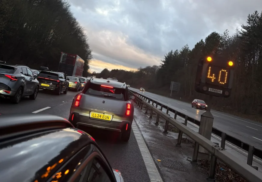Fiery M3 Smash Near Basingstoke Sparks Massive Motorway Closure and Long Delays