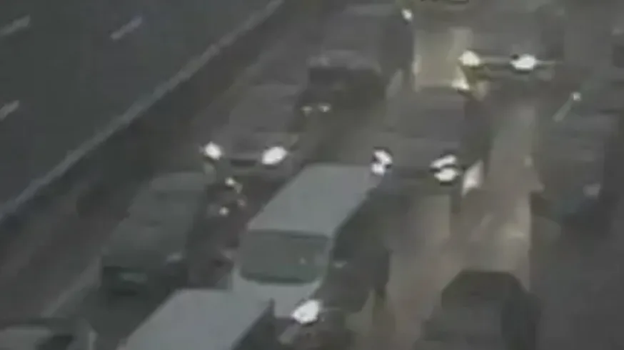 M3 Eastbound Shut After Major Police Incident – Rush Hour Gridlock and Two-Hour Delays Expected