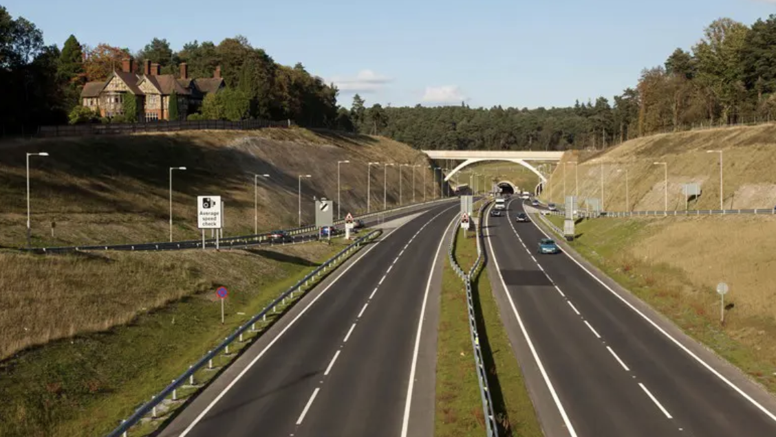 Hampshire Woman and 7-Year-Old Girl Killed in Horror A3 Crash Near Hindhead Tunnel
