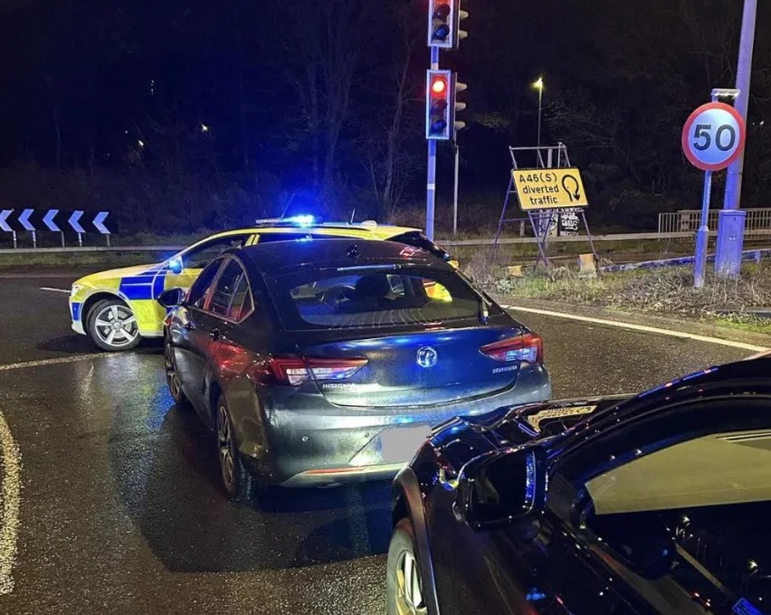 Hammer Attack Suspects Caught on A46 in Leamington Spa After Chase