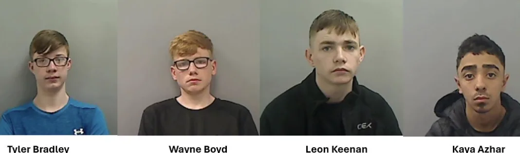 Four Teens Jailed for Savage 16-Stab Machete Attack in Middlesbrough