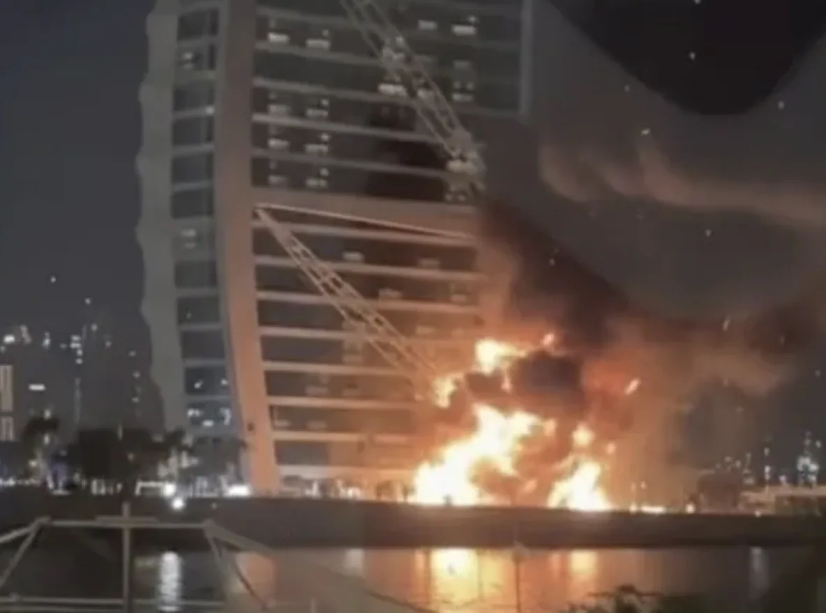 Dubai Shaken by Another Blast in Iran’s Furious Airport and Hotel Assault