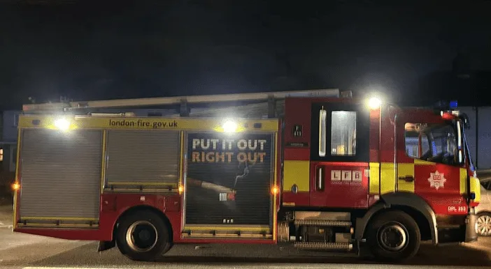 Firefighters Douse Croydon Flat Blaze on Kidderminster Road – No Injuries Reported