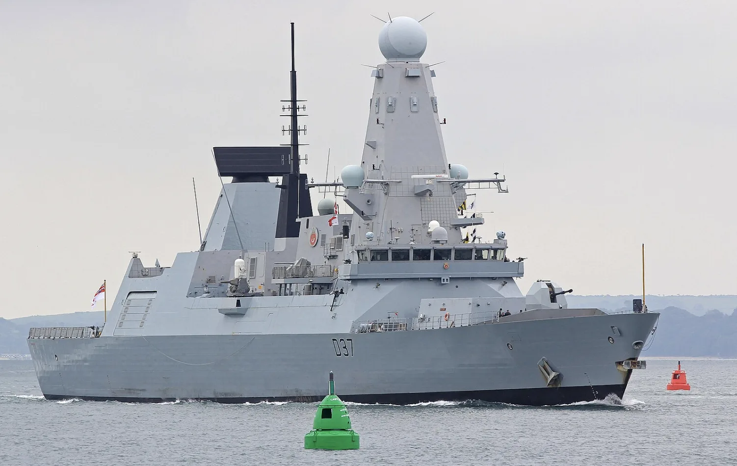 UK Mulls Sending HMS Duncan Warship After Iranian Drone Hits RAF Cyprus Base