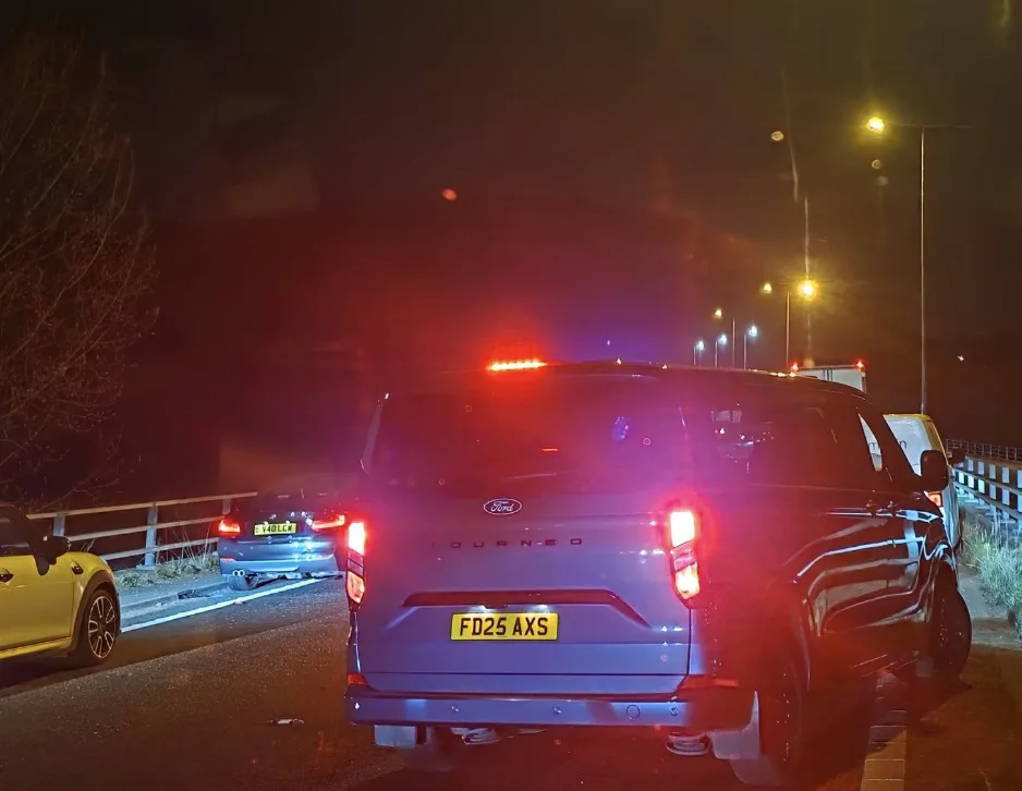Man in 30s Critical After Lorry Crashes Into Stationary Car on A20 Folkestone – Police Seek Witnesses and Dashcam Footage