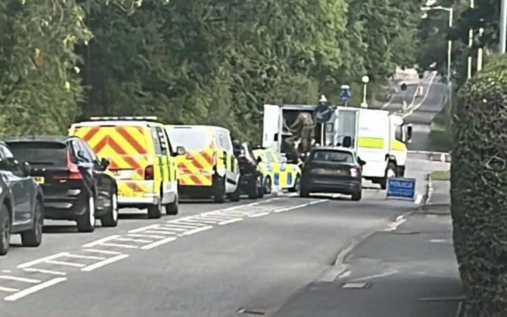 38-year-old hid an explosive device in the victim’s driveway in Hertfordshire