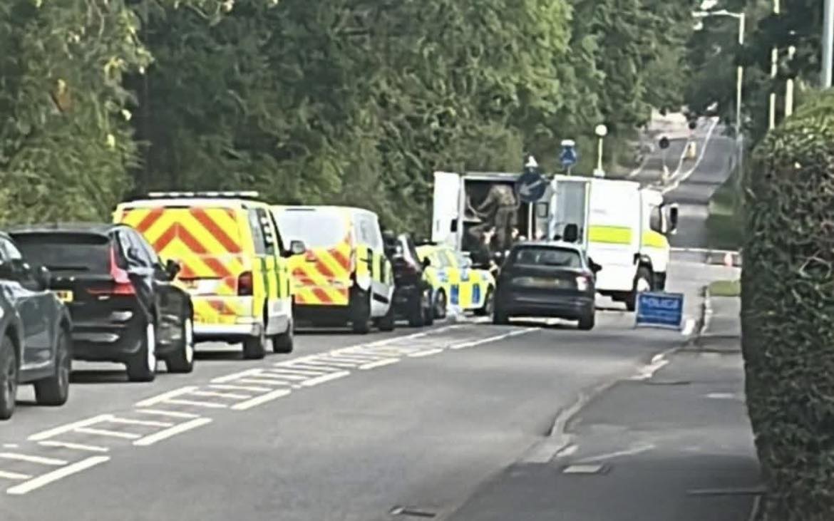 38-year-old hid an explosive device in the victim’s driveway in Hertfordshire