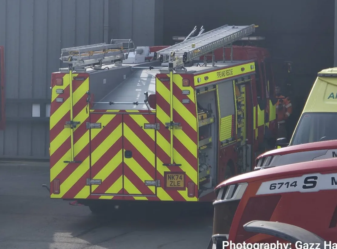 Major Workplace Accident at Snaygill Industrial Park Sparks Emergency Air and Ground Ambulance Response