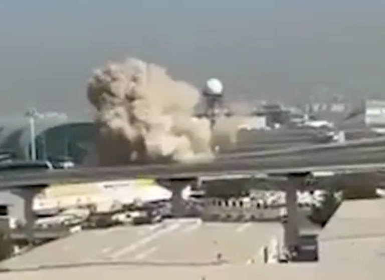 Trapped Brits Face Chaos as Dubai Airport Shuts After Deadly Iran Drone Strike