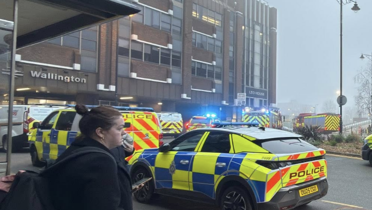 Chaos at Wallington Station After Person Hit by Train