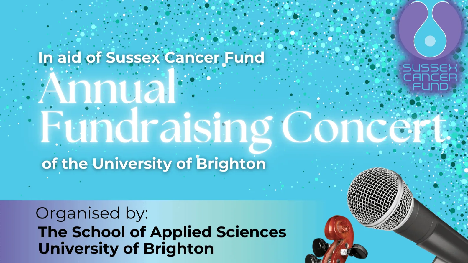 Brighton University’s Free Gig to Rock Sussex Cancer Fundraiser