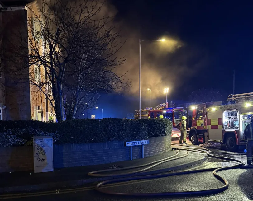 Lithium Battery Sparks Fierce Ramsgate Flat Fire – One Injured in Smoke Blast