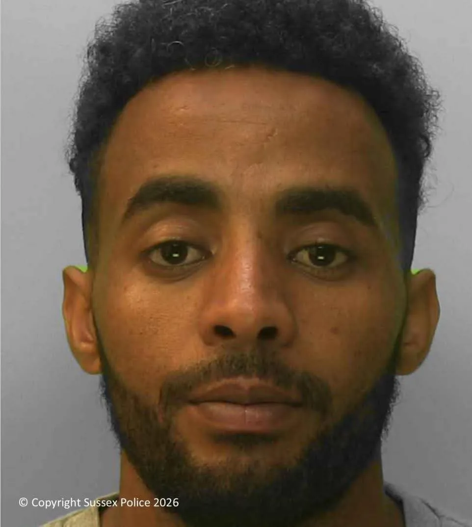 Sex Attacker Bereke Russom Fleeing Justice After Brighton Beach Rape Attempt – Sussex Police Hunt Man Sentenced to 8 Years