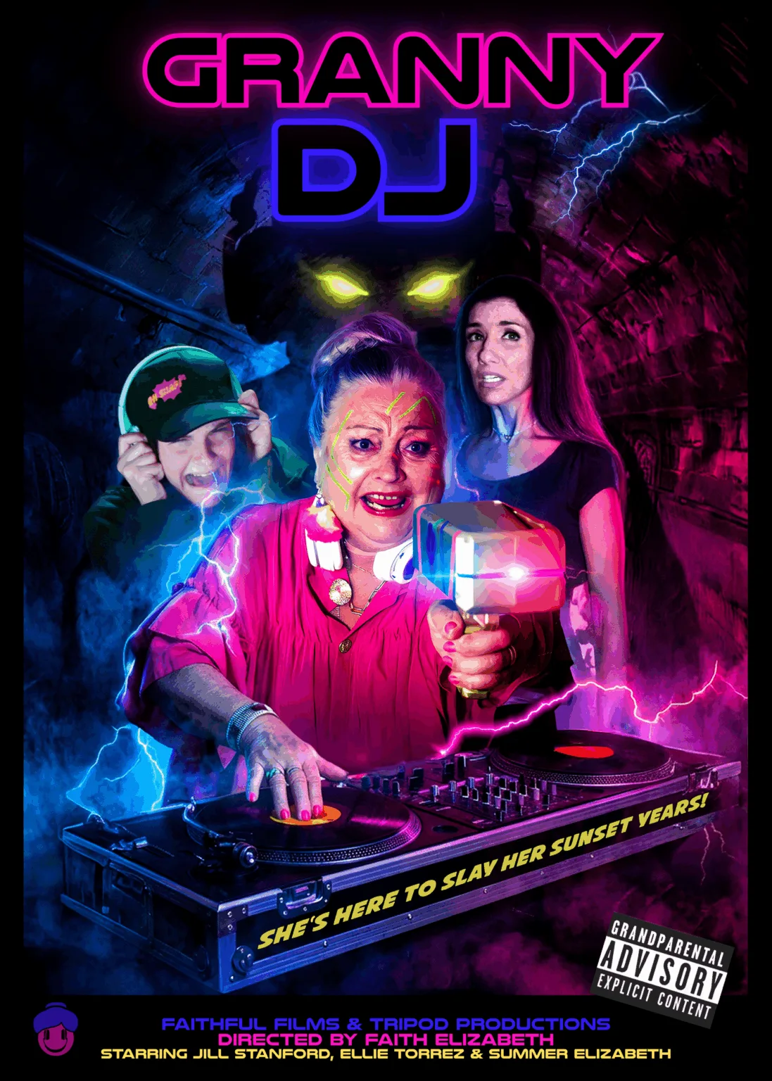 Granny DJ Brings Neon Horror-Comedy to Sussex Film Festival Spotlight