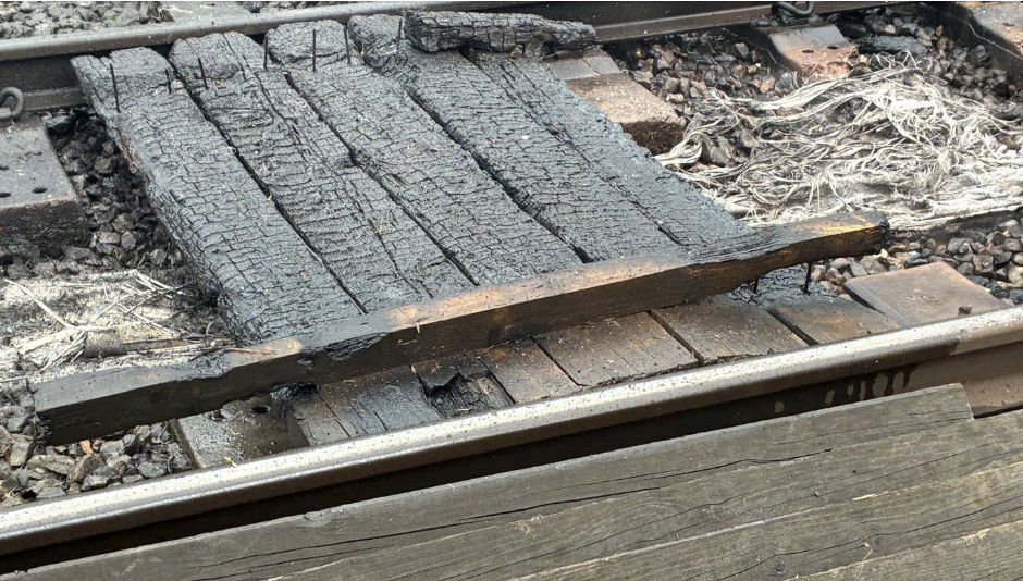 Trackside Blaze Sparks Chaos on East Kent Rail Lines