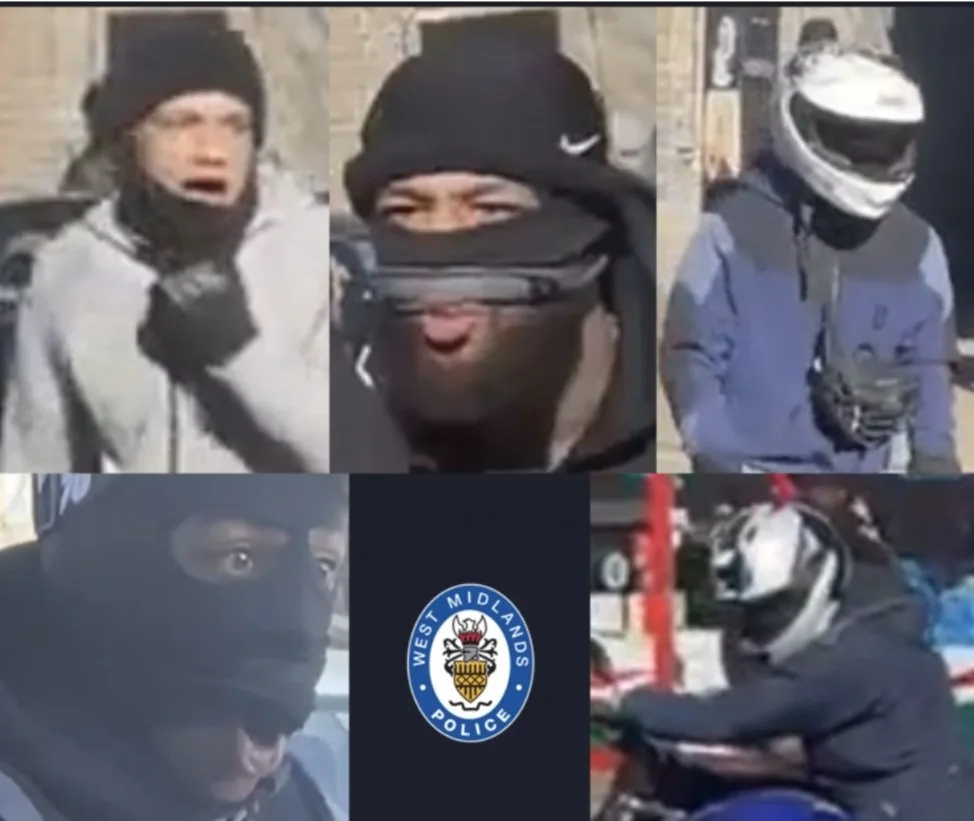 Brazen Daylight Motorbike Theft Attempt in Kings Heath – Police Hunt Armed Gang