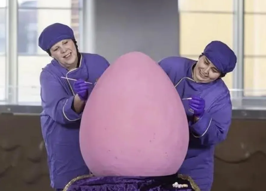 Cadbury Unveils 55kg ‘Mega Mini Egg’ – World’s Largest Chocolate Easter Treat
