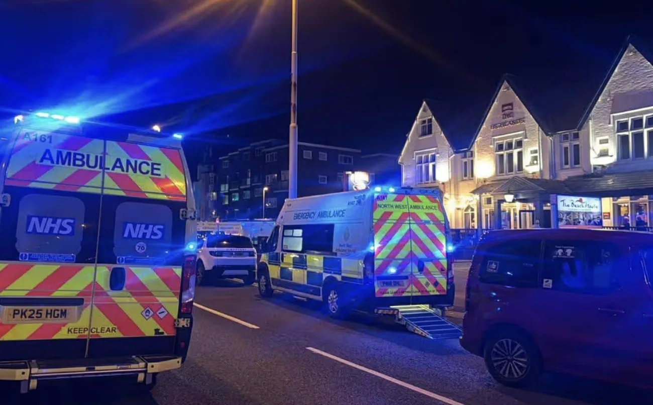 Major Fire Emergency Declared at Blackpool Care Home