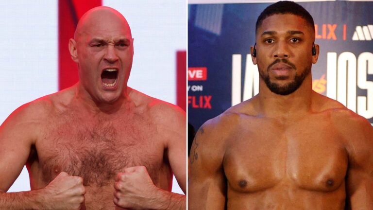 Anthony Joshua vs Tyson Fury Heavyweight Fight Set for Netflix 2026