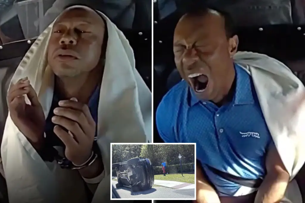 “Yeah, I Was Just Talking To The President” – Tiger Woods Claims He Was Talking To Trump Immediately Crash