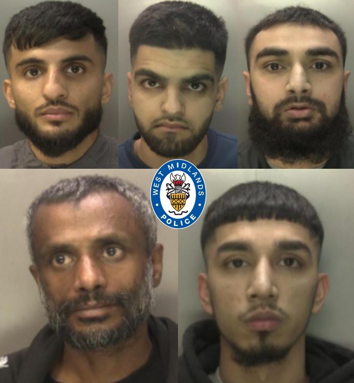 Five Jailed Over County Lines Drug Supply in Birmingham Operation